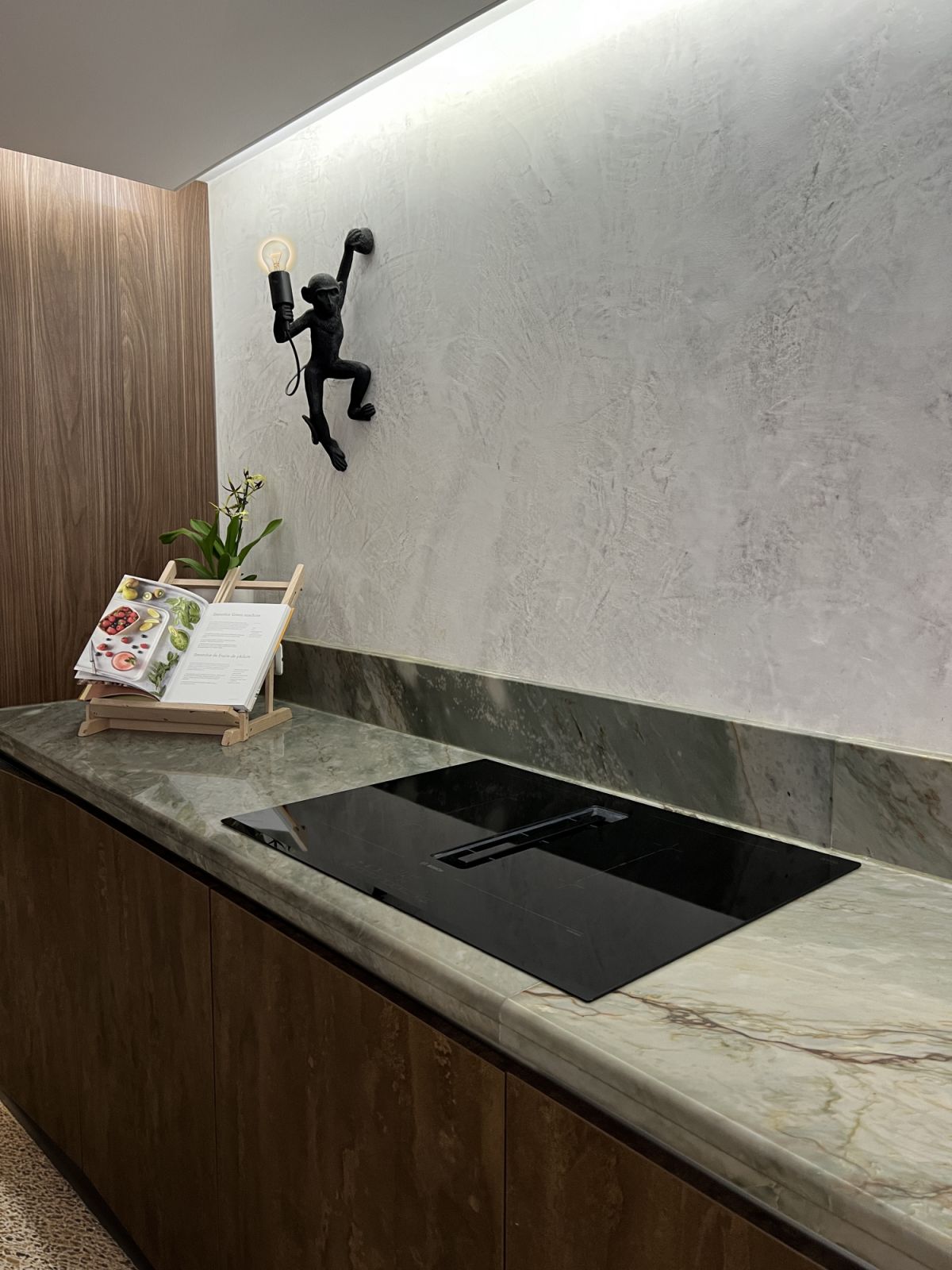 Details of a kitchen designed by Victor Gradinaru Interiors in Bucharest, Romania