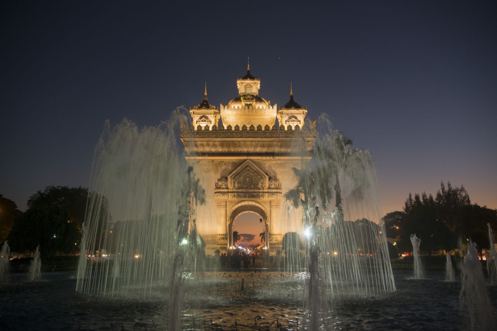Patuxay Victory Monument in Laos, Southeast Asia (Photo: Getty Images)