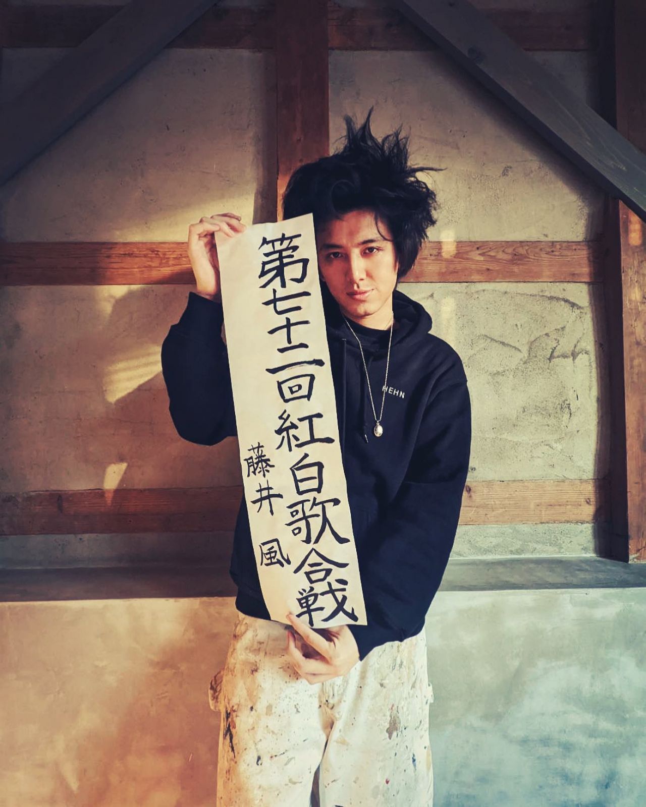 藤井風出道後隨即爆紅,很快的就受邀登上紅白歌合戰的舞台。(Photo: 藤井風Instagram/@fujiikaze)