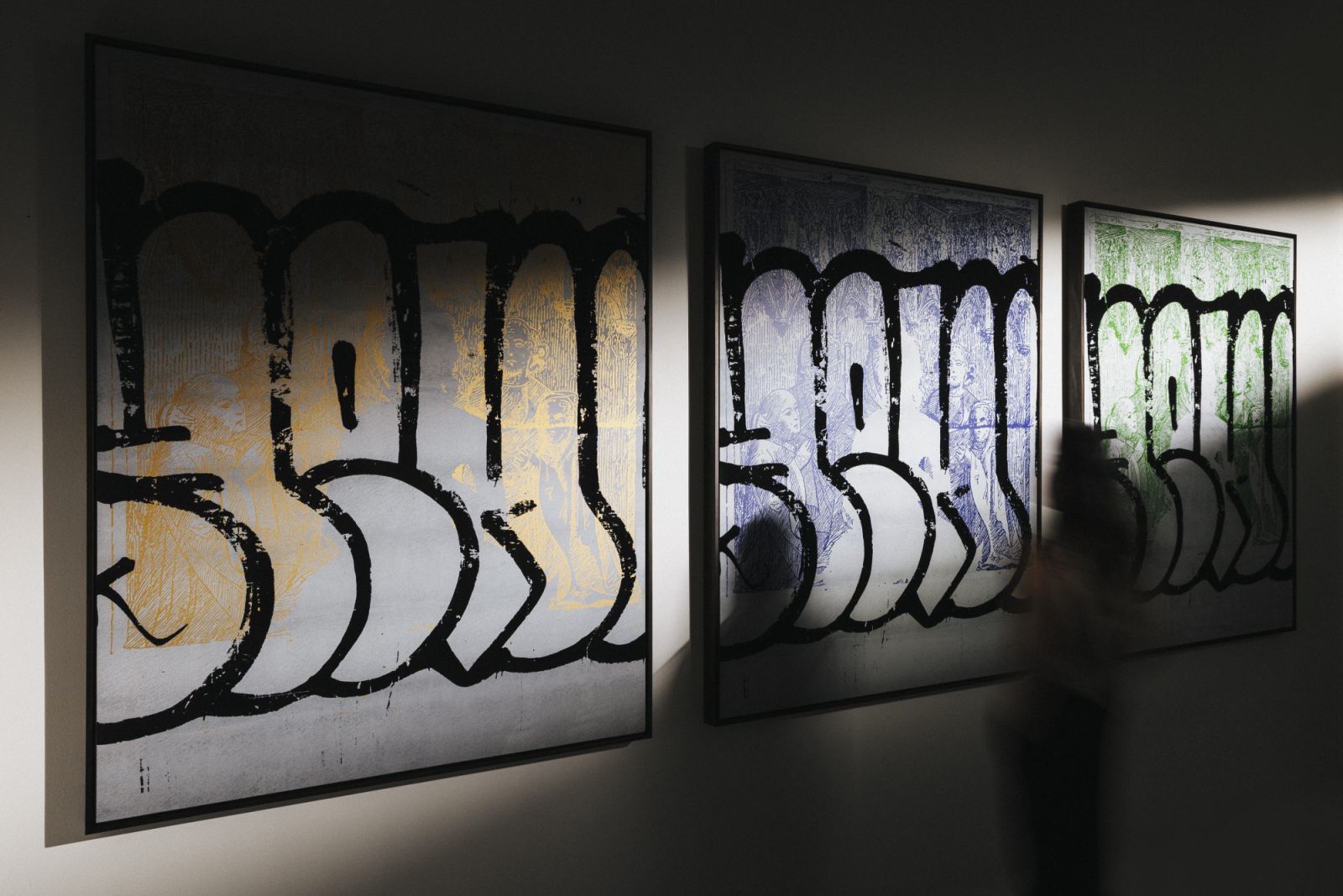 Installation view of Déjà vu: Buddha is Hiding. Image courtesy of STPI – Creative Workshop & Gallery, Singapore.