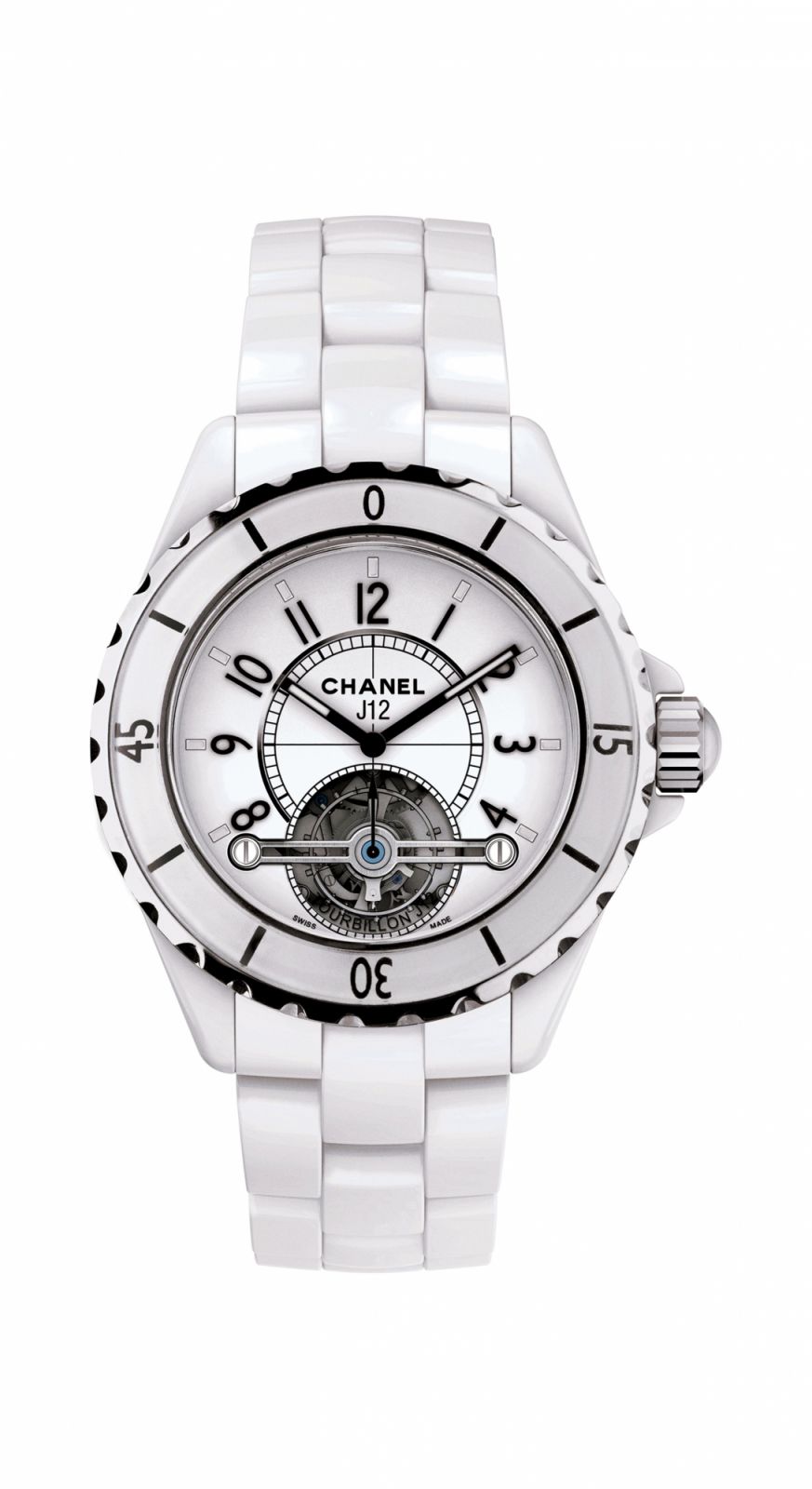 The Chanel J12 Tourbillon from 2005 created in collaboration with Giulio Papi