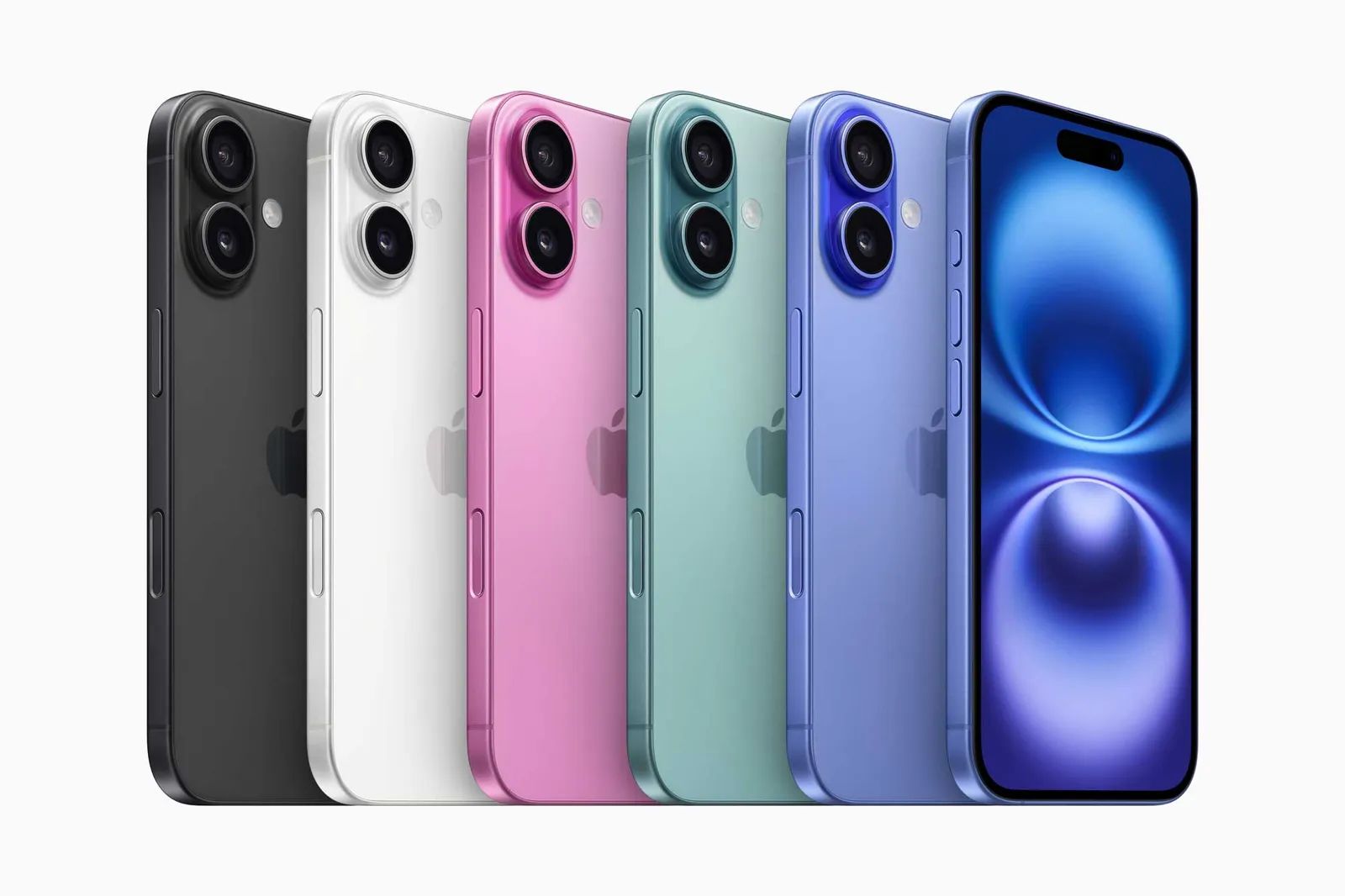 5 สีของ iPhone 16