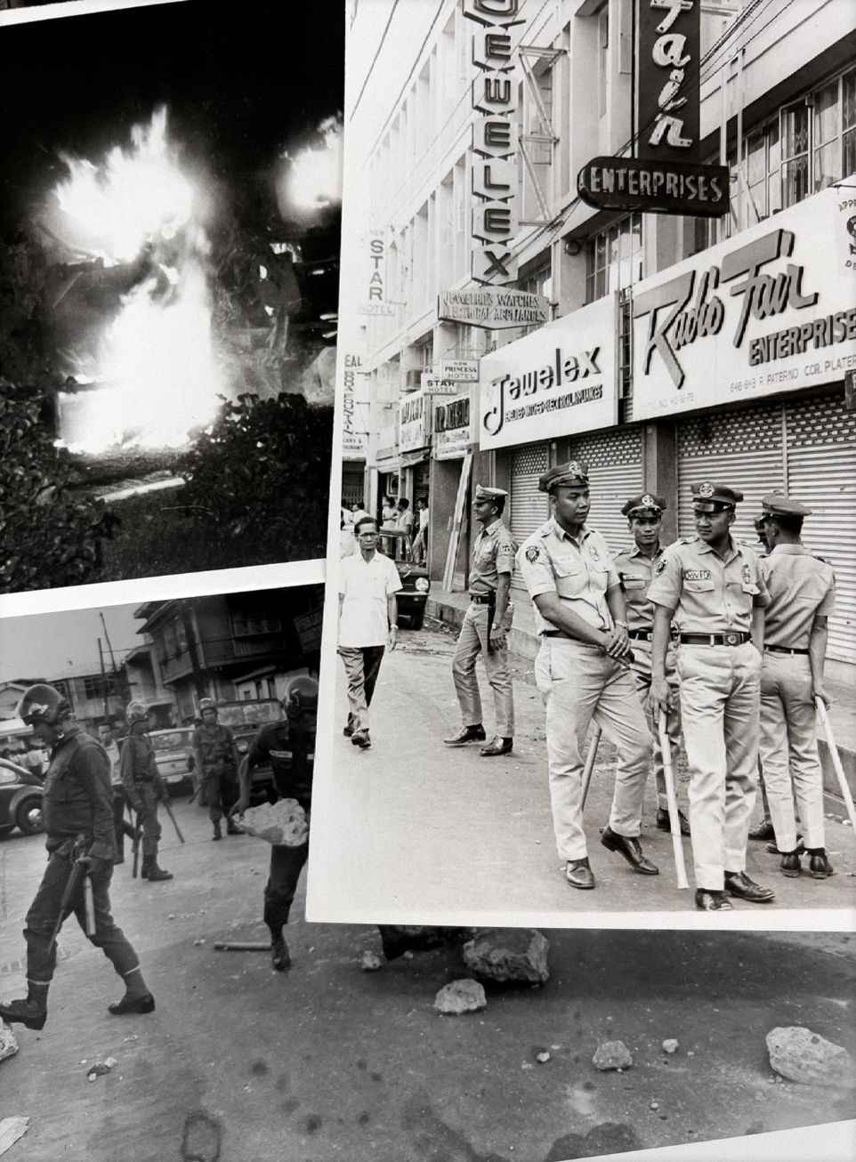 ‘Jewelex (Car on Fire)’ by Stephanie Syjuco (Image courtesy of Silverlens)