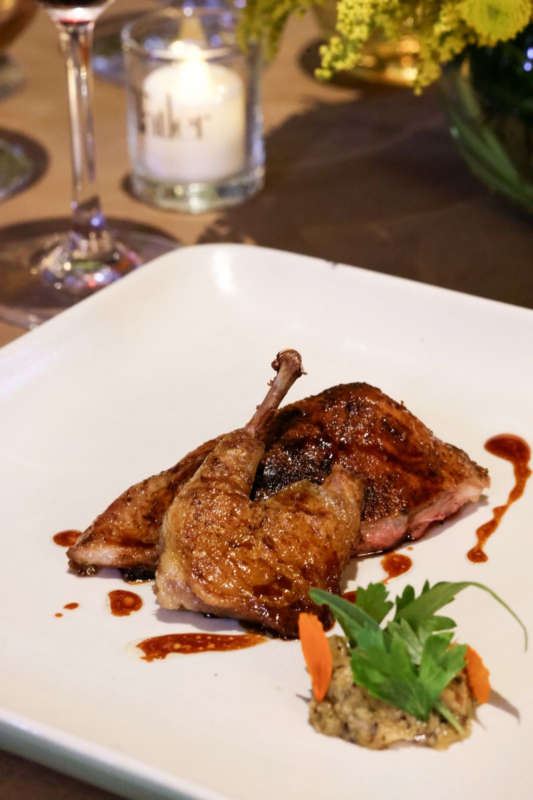 Tatler Dining Kitchen, pigeon
