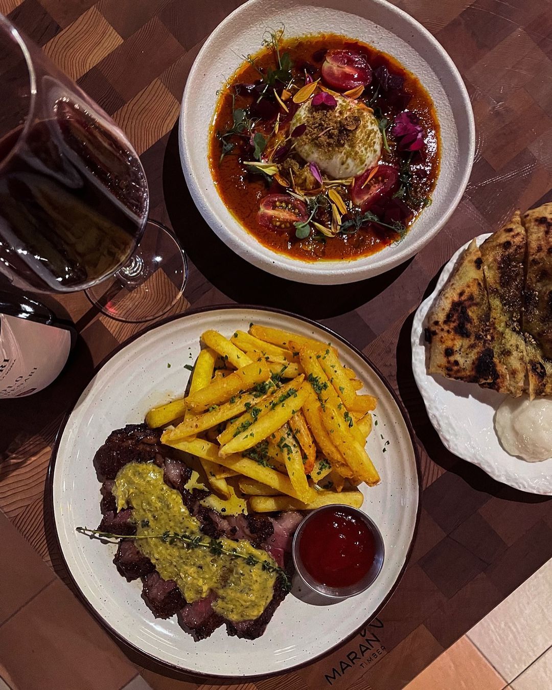 Plates from Mellow Wine & Dining Room (Photo: Instagram / @mellow.kl)