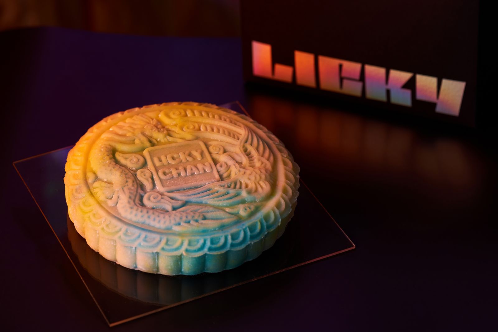 Licky Chan’s ice cream mooncake (Photo: Licky Chan)