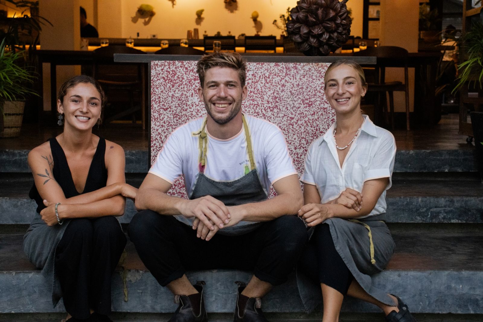Roots first anniversary, Marina, Filippo & Inês