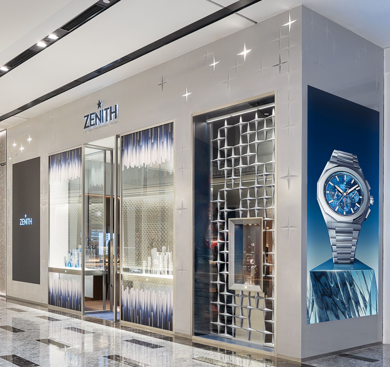 The first Zenith boutique in Malaysia opened in The Exchange TRX mall in Kuala Lumpur