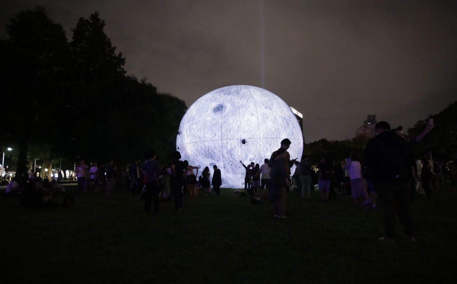 2018 年臺北白晝之夜。(圖片來源/Facebook@白晝之夜 Nuit Blanche)