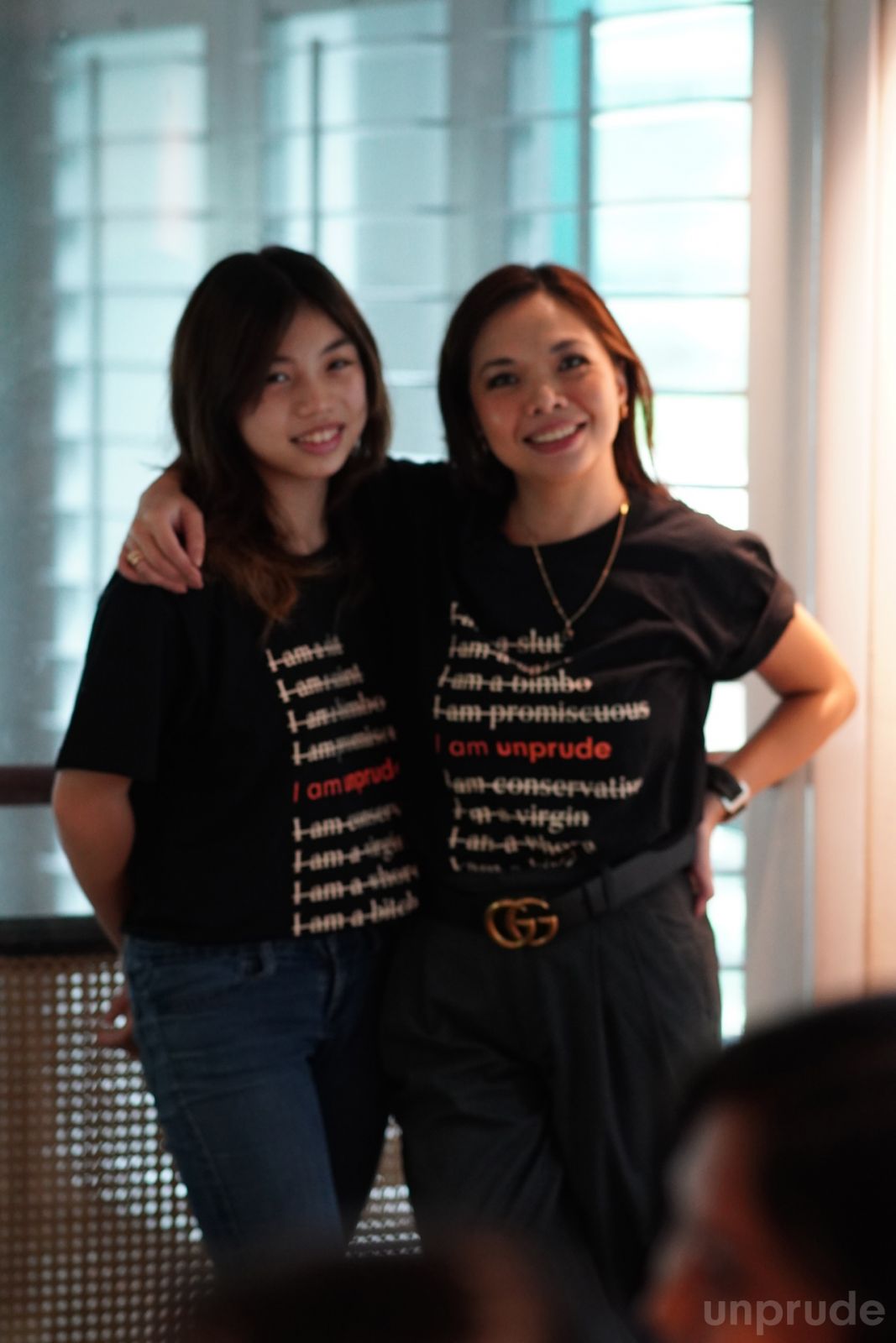 Dr. Rica Cruz with her daughter Caia Miella during their workshop