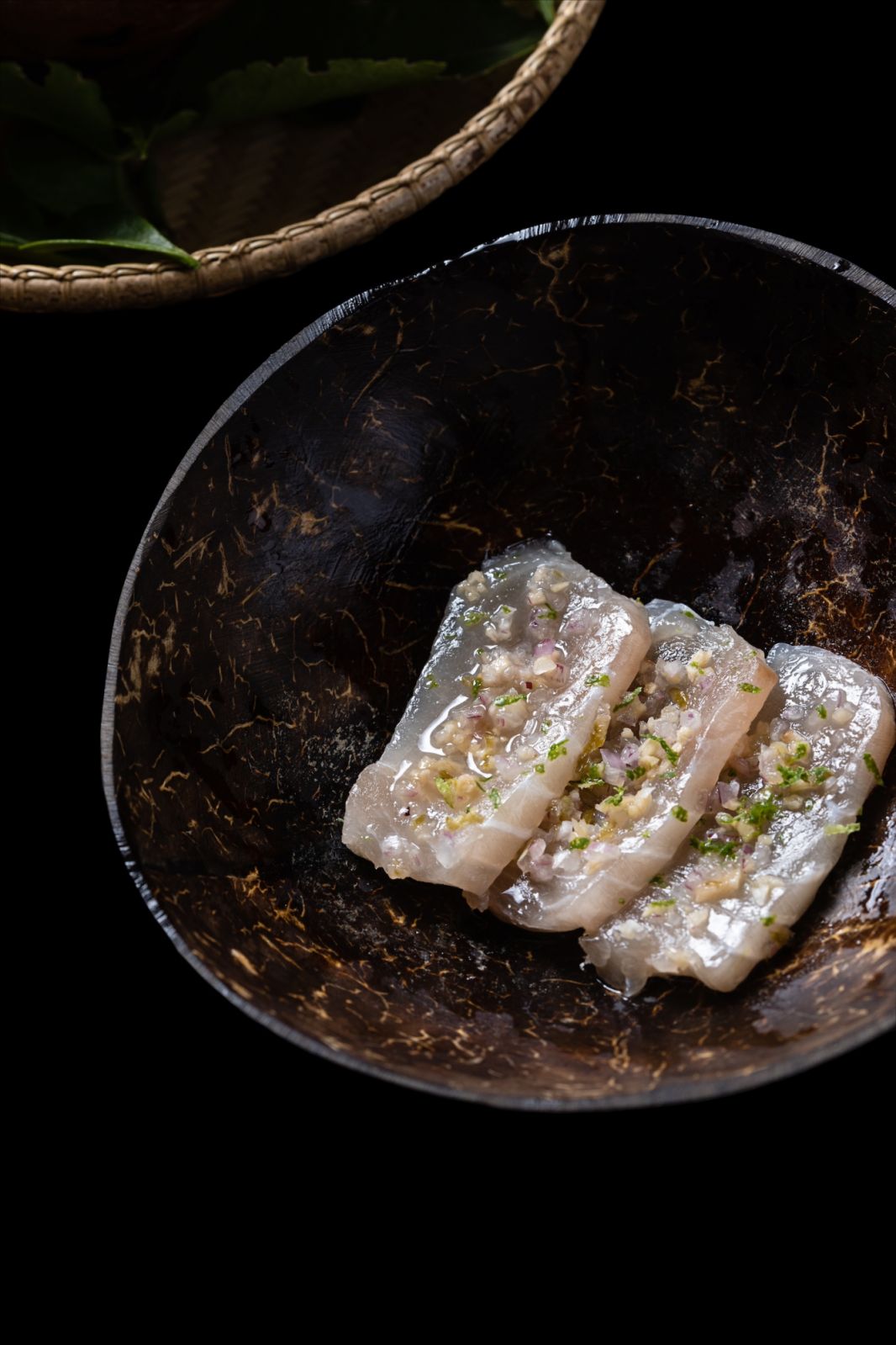 Kinilaw na tanigue at Toyo Eatery