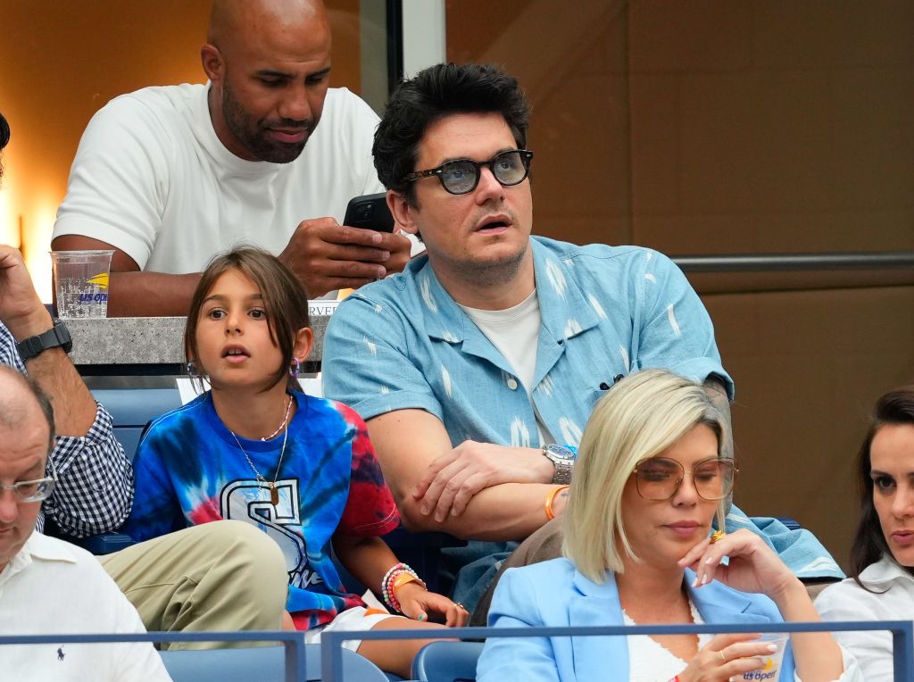NEW YORK, NEW YORK - SEPTEMBER 01: John Mayer attends day 7 of the 2024 US Open Tennis Championships on September 1, 2024 in Flushing, New York City. (Photo by Gotham/GC Images)