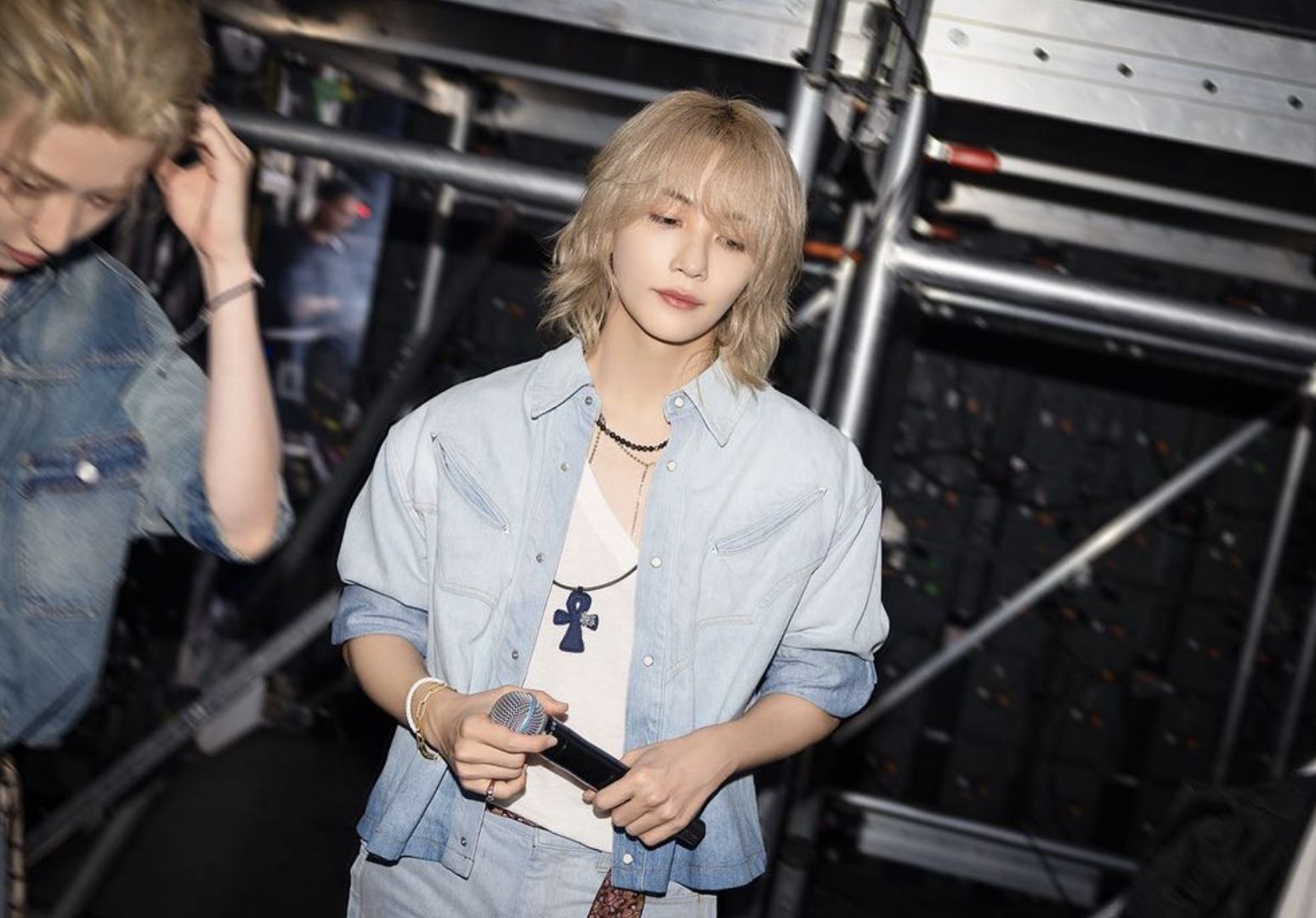 Seventeen’s Jeonghan backstage at Lollapalooza Berlin 2024 (Photo: Instagram / @jeonghaniyoo_n)