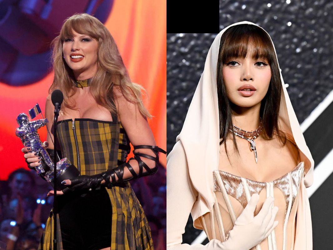 2024VMA紅毯最佳造型Top9:泰勒絲身著Dior禮服狂掃7項大獎 、Blackpink成員Lisa佩戴Bvlgari蛇形項鍊、主持人禮服品牌來自台灣Nicole + Felicia!