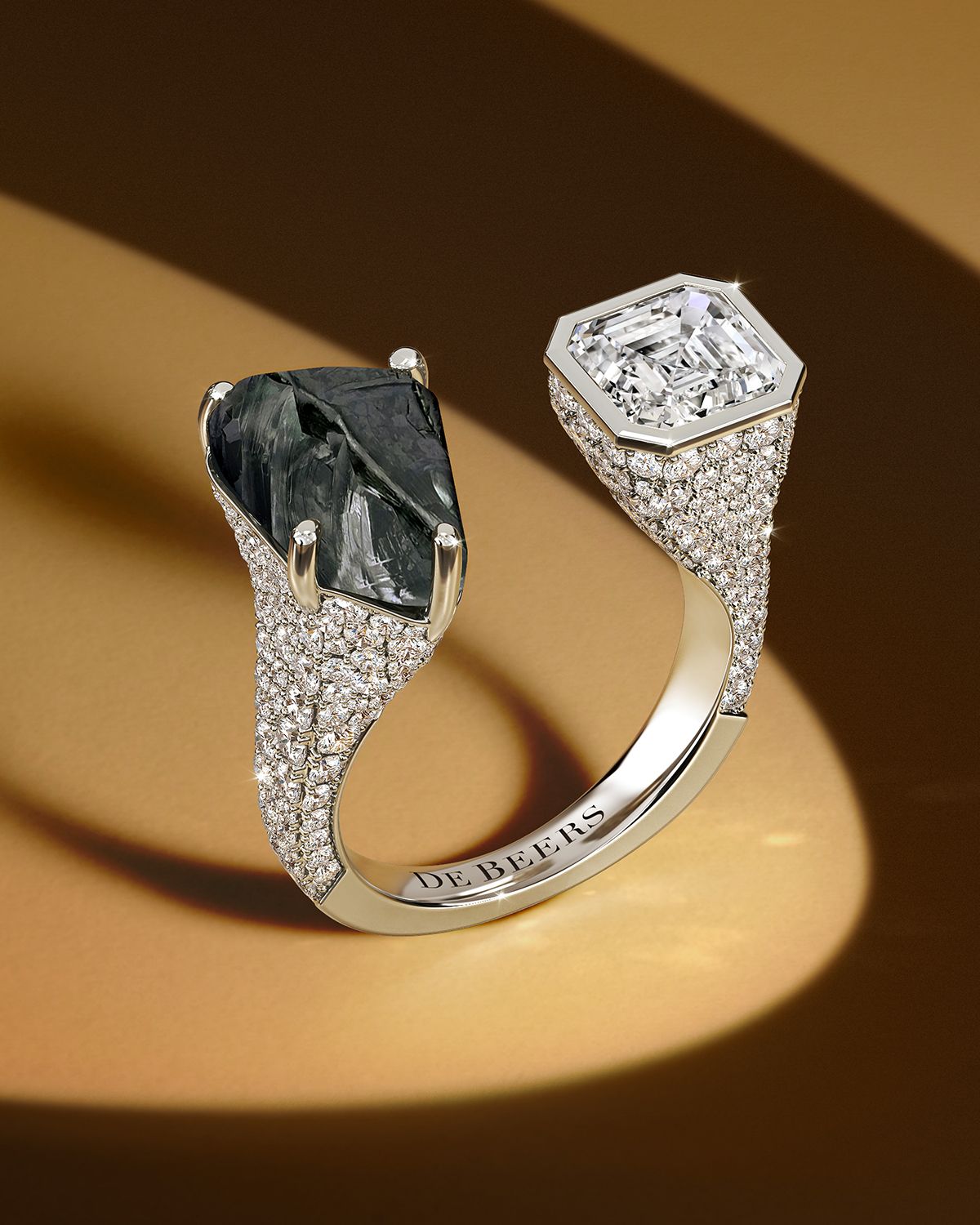 De Beers Forces of Nature, Individuality Toi et Moi Ring J1TO78Q20W53