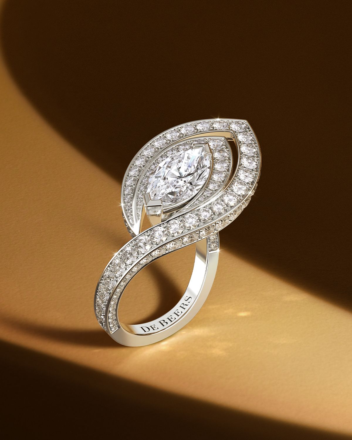 De Beers Forces of Nature, Magnetism Cocktail Ring-J1TO32M15W54