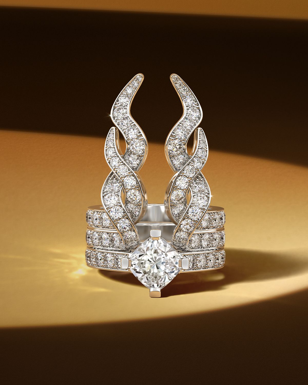 De Beers Forces of Nature, Spirituality Crown Ring - J1TO50F20W