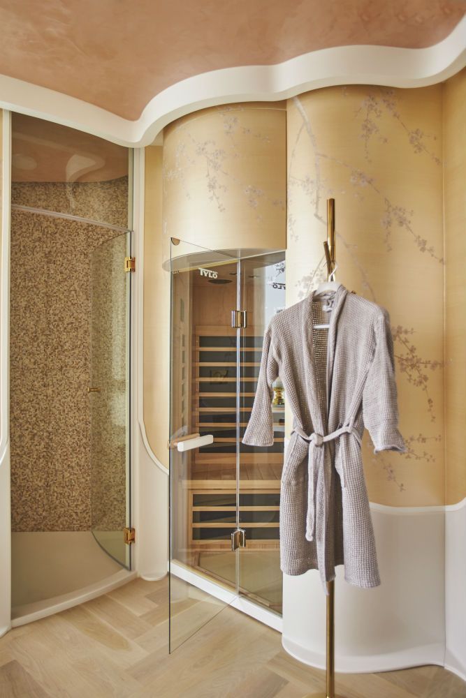 Design Intervention’s whimsical sauna design