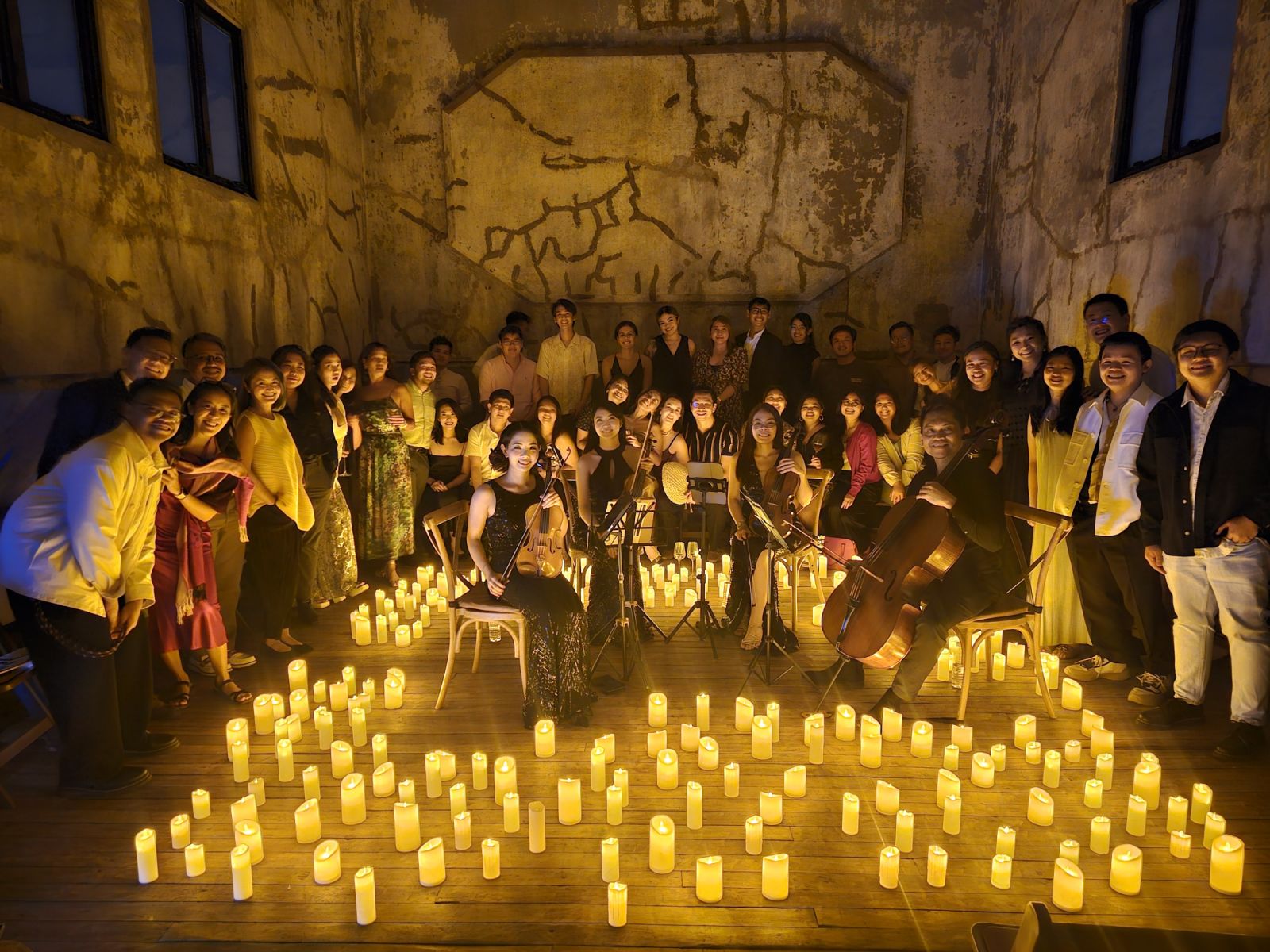 Noname emotions volume II with the Manila Philharmonic Orchestra at the First United Building (Photo: Noname)