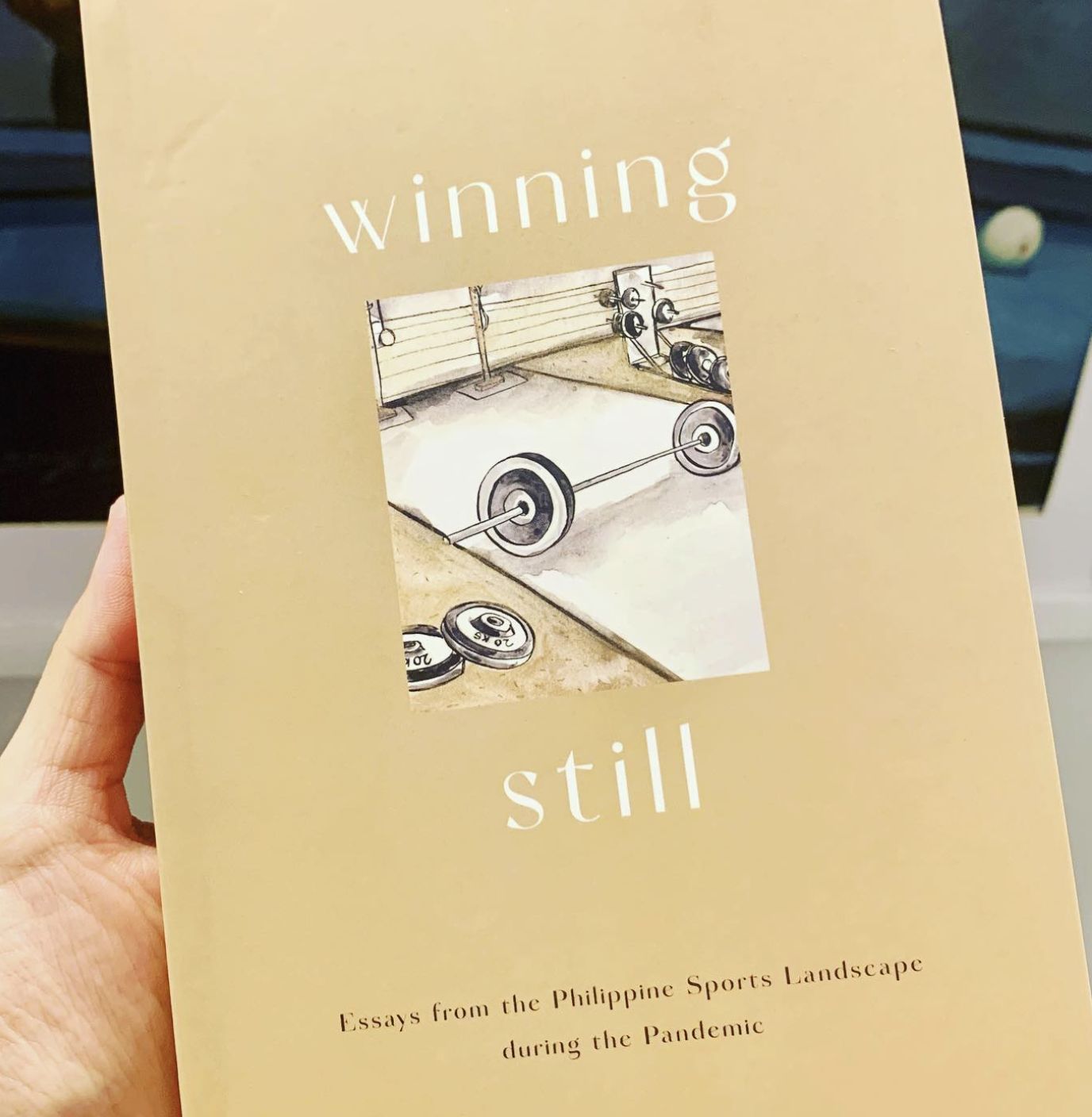 Rubilen Amit's copy of the book "Winning Still" (Photo: Instagram / Rubilen Amit)