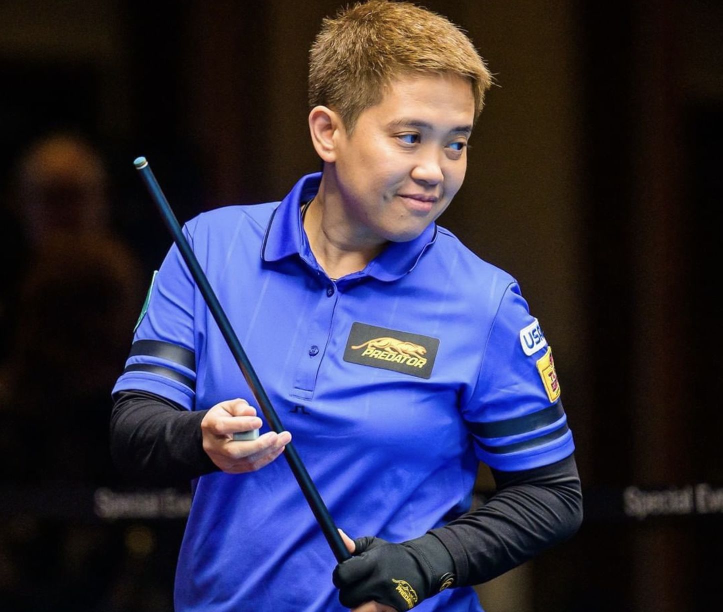 Rubilen Amit playing billiards (Photo: Instagram / Rubilen Amit)