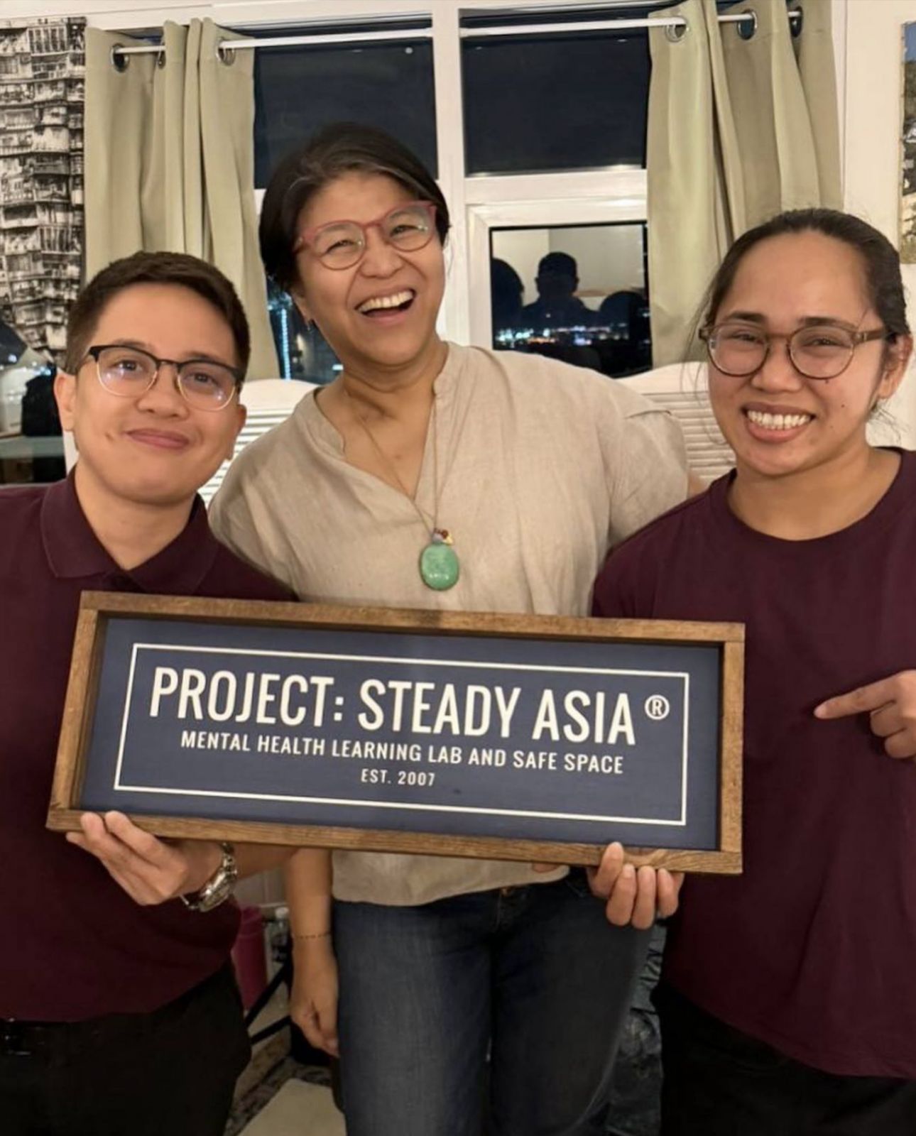 Rubilen Amit, Gang Capati and Hidilyn Diaz promoting Project: Steady Asia (Photo: Instagram / Rubilen Amit)