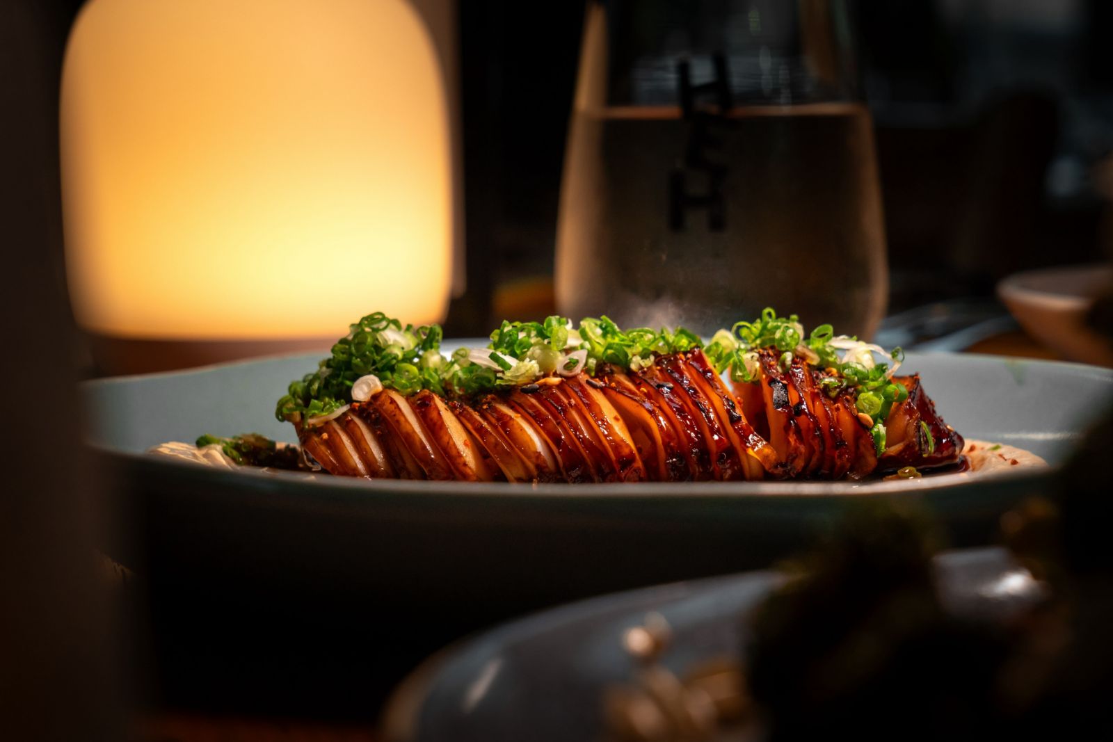 Heh offers contemporary dining that focuses on fusion cuisine