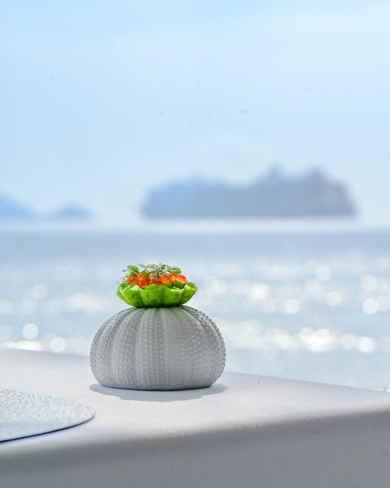Contemporary French restaurant L'Arôme By The Sea