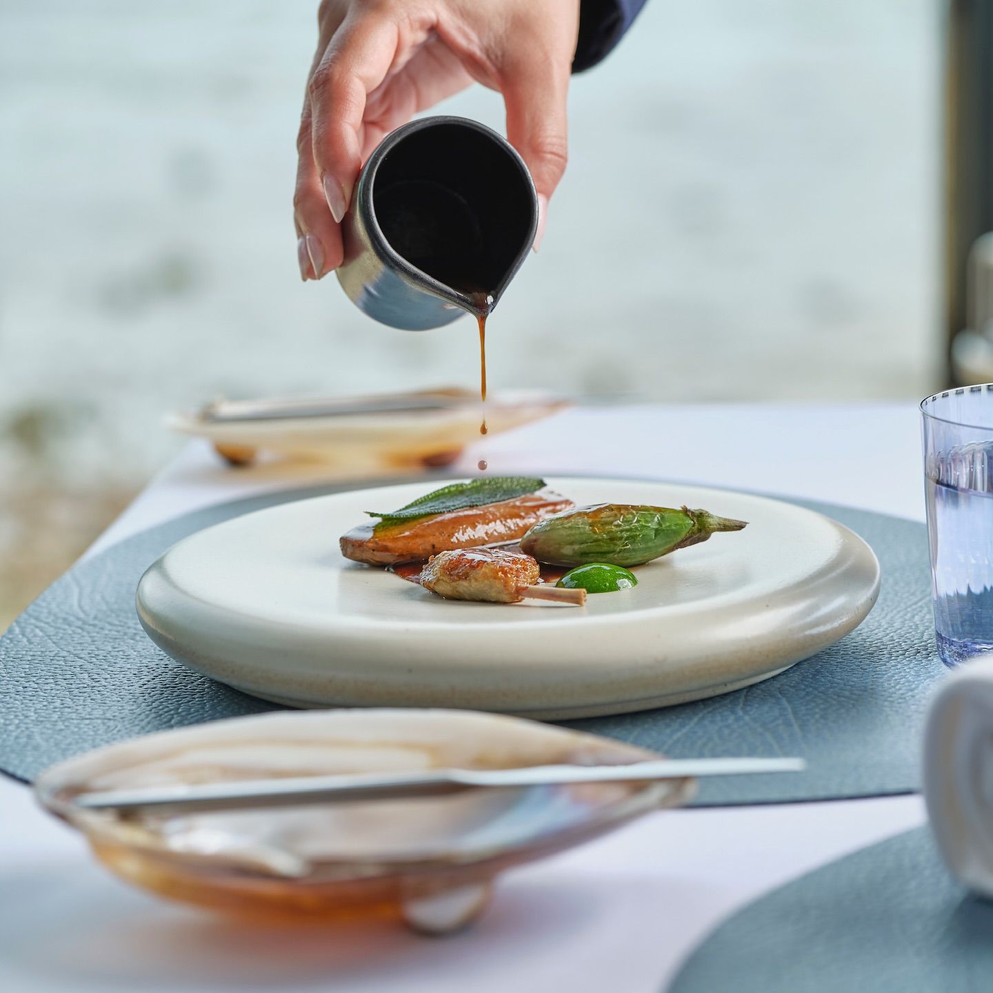 Contemporary French restaurant L'Arôme By The Sea