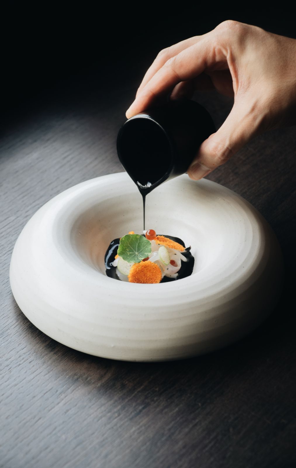 Contemporary French restaurant L'Arôme By The Sea