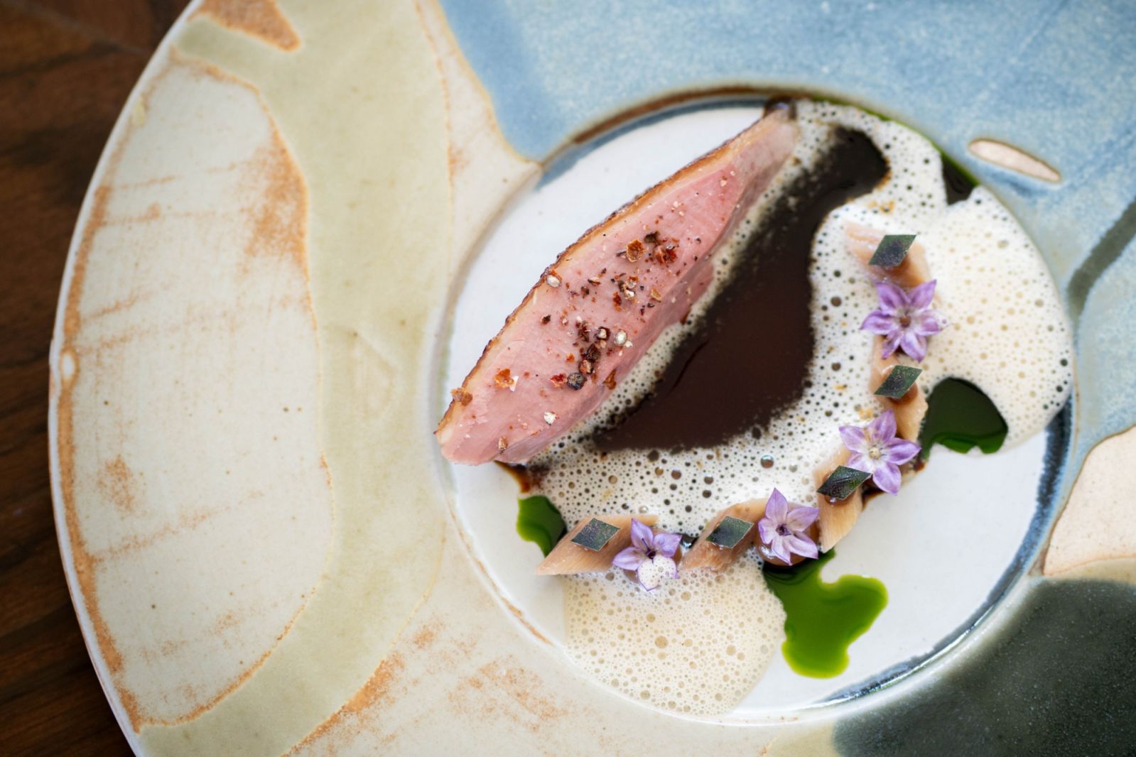 Farm-to-table dining experience at Pru