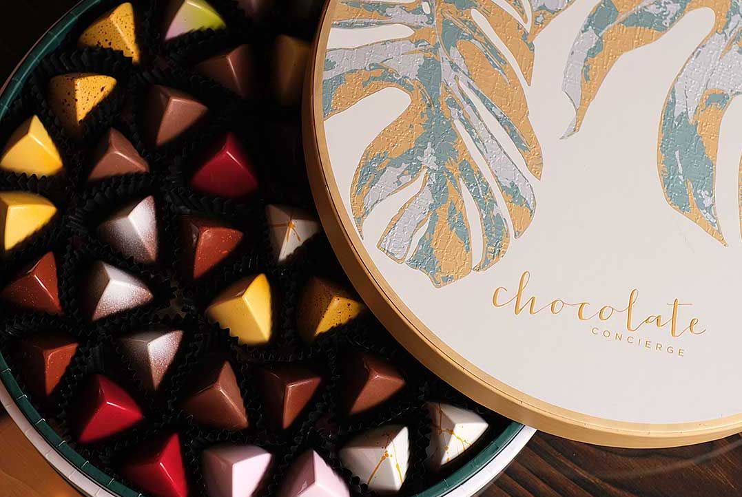 An assortment of chocolate bon bons from Chocolate Concierge (Photo: Chocolate Concierge)