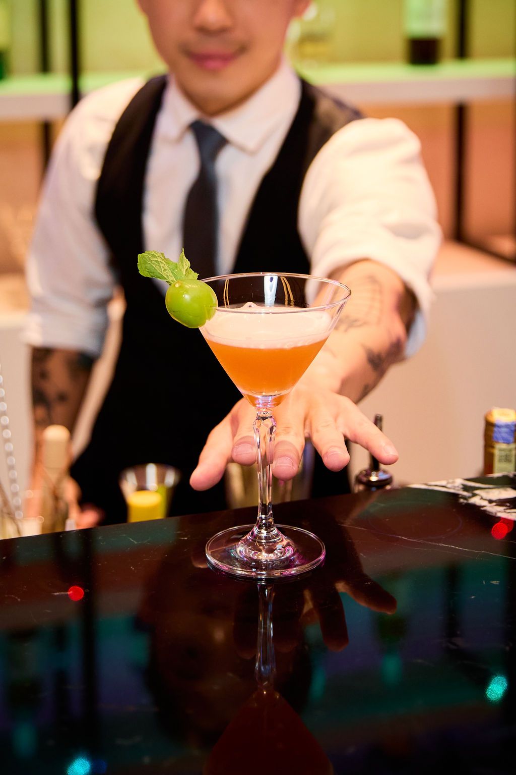 Bespoke cocktails by Jordan Lim and Koh Kay Kim