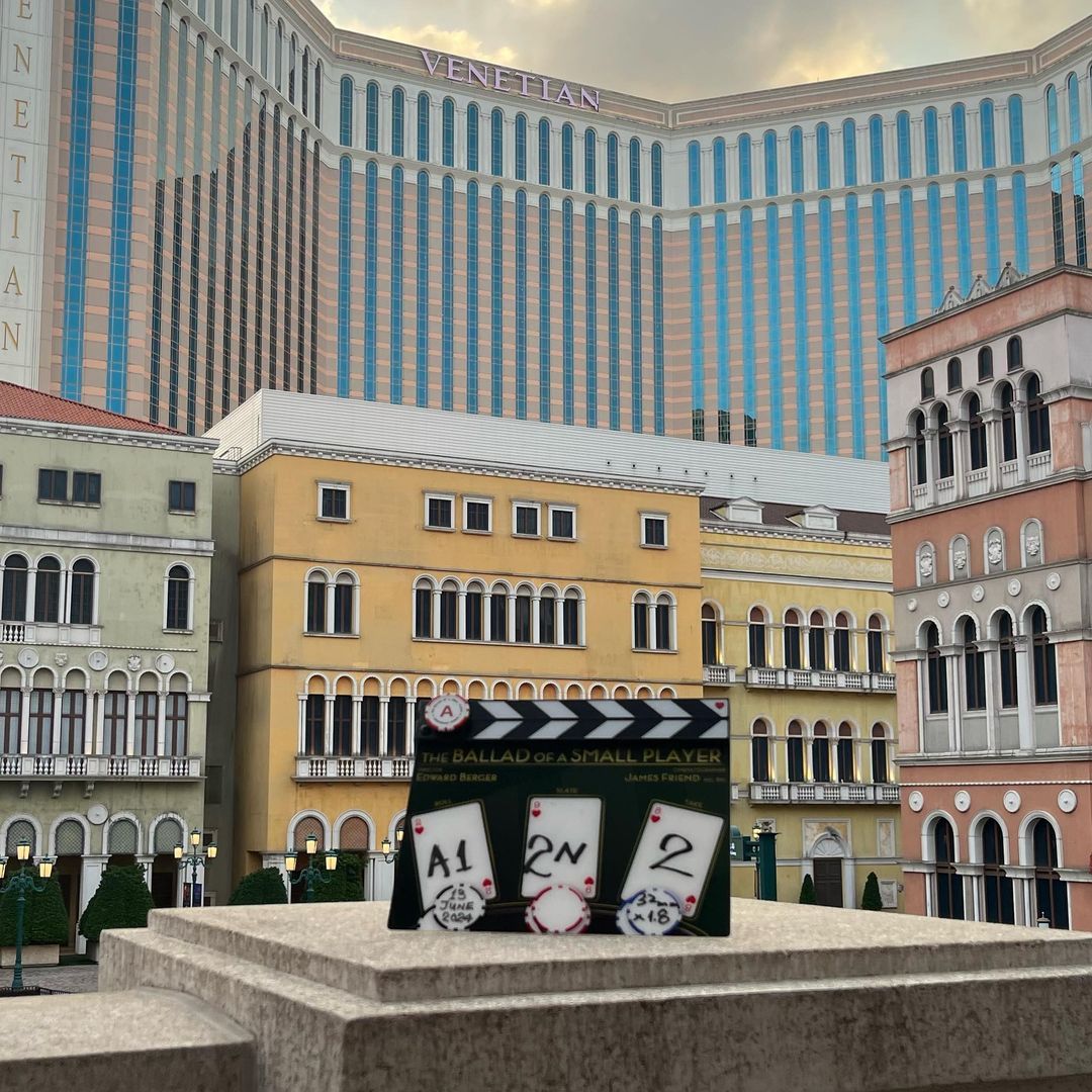 Edward Berger in Macau for shooting ‘The Ballad of a Small Player’ (Photo: Instgram / eeedwardberger)