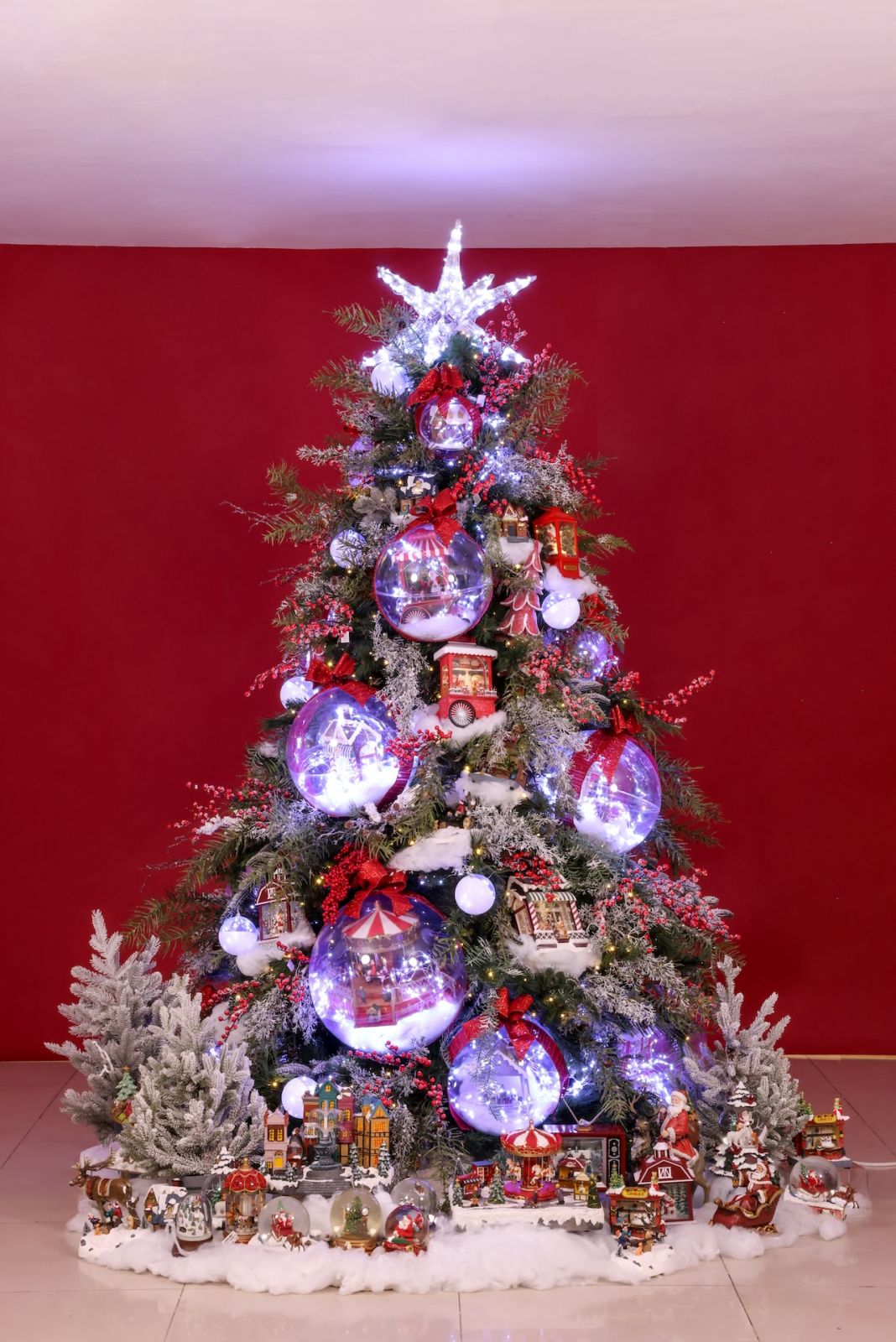 Christmas Village Tree