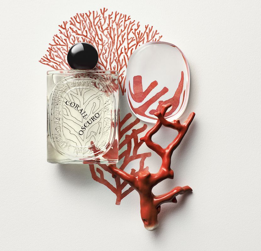Corail Oscuro, a vibrant take on the scent of coral