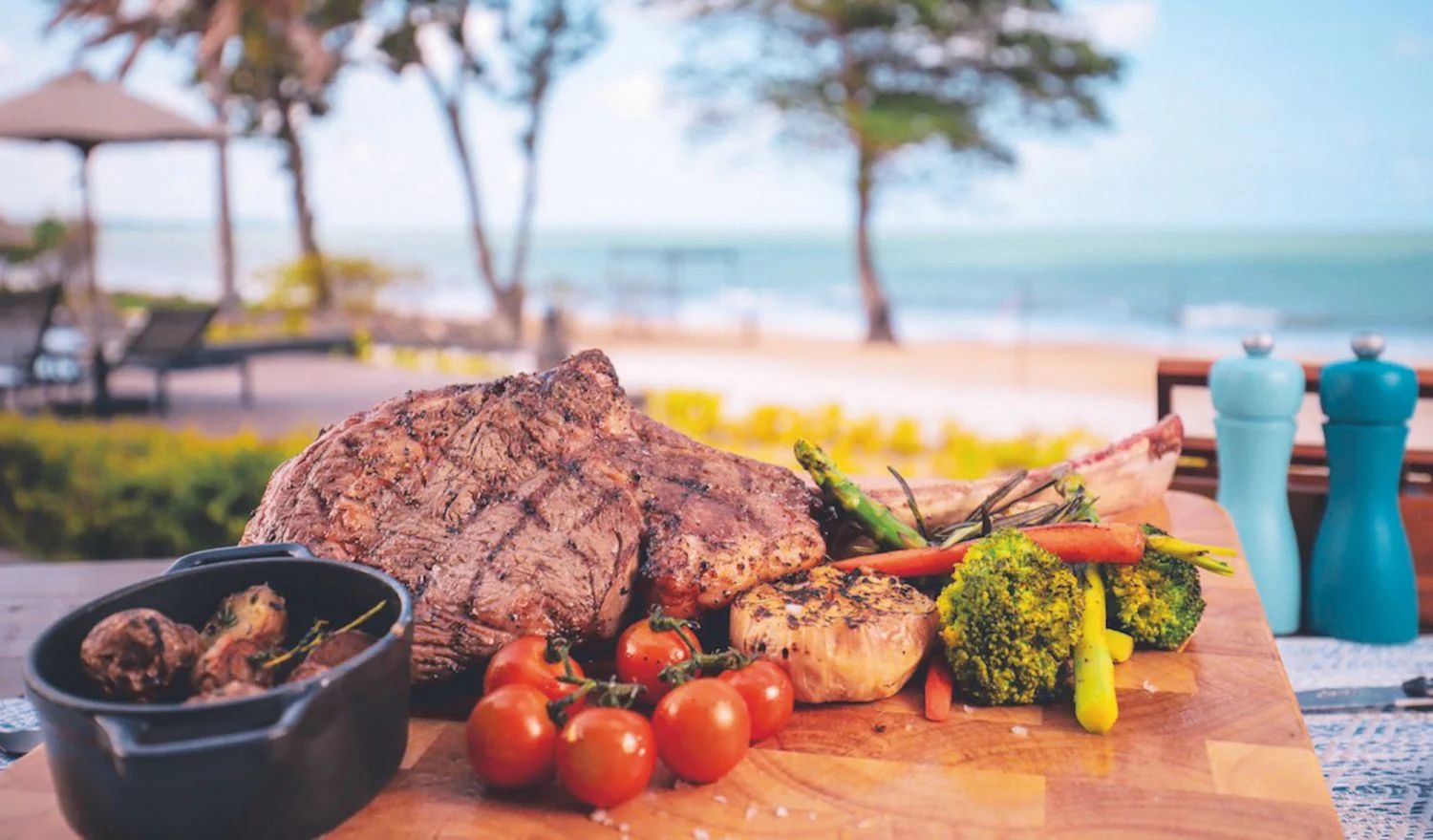 Australian beef tomahawk steak (Photo: Anantara Desaru Coast Resort & Villas)