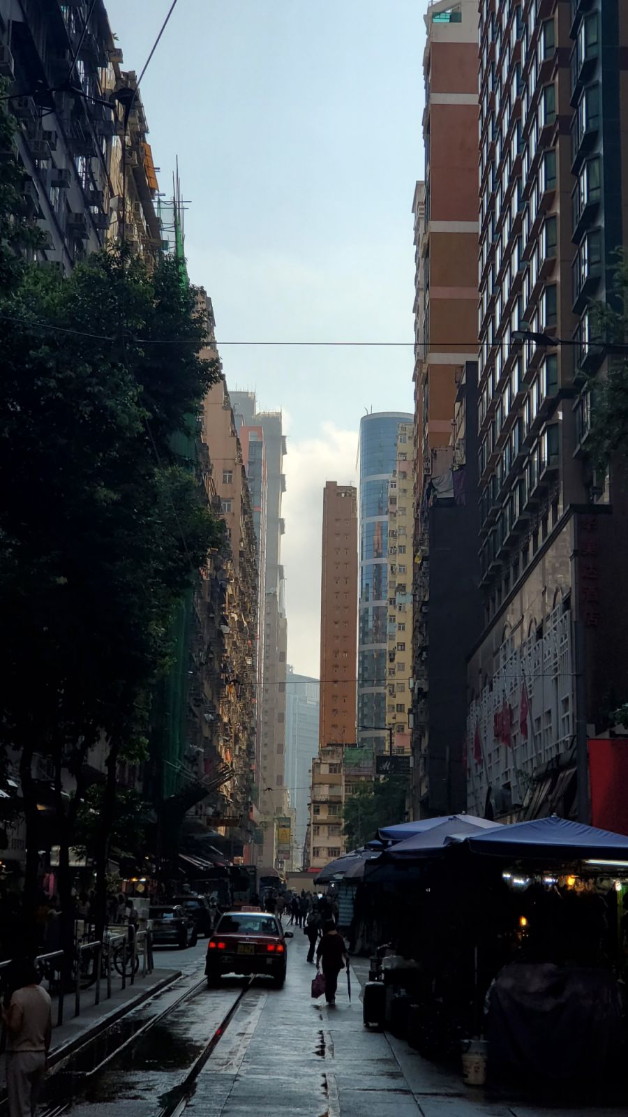 A photo of North Point, taken from the car (Photo: Vincent Siu)