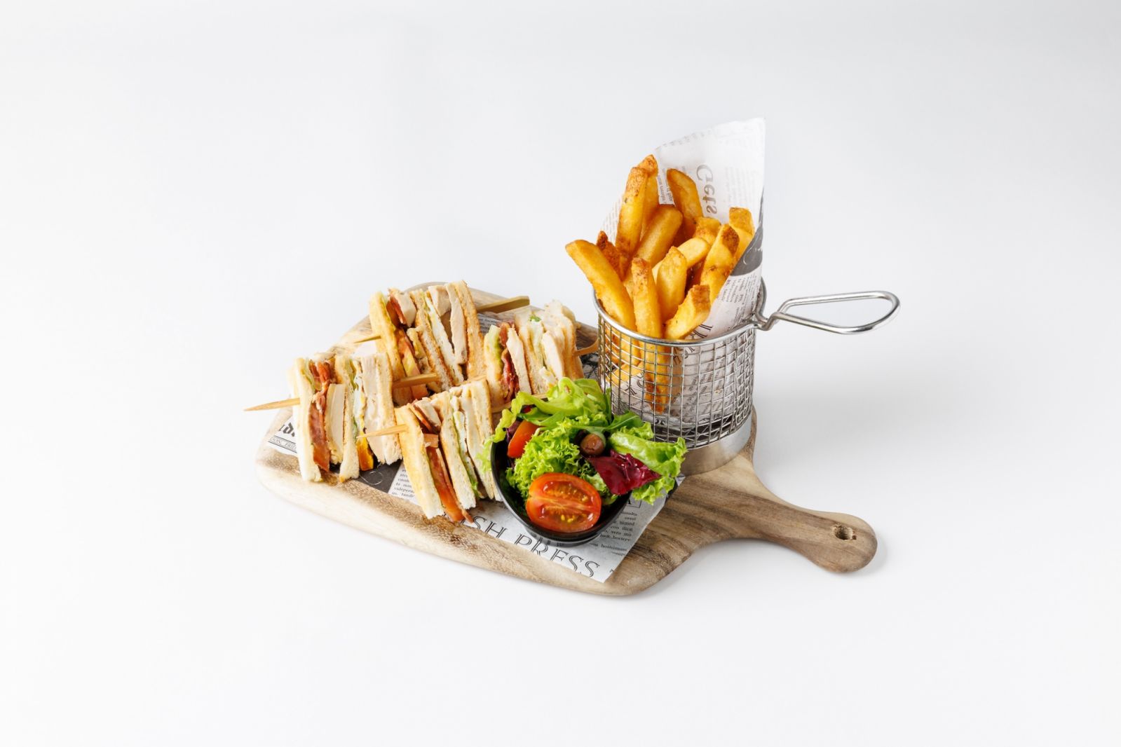 Conrad Singapore Orchard club sandwich