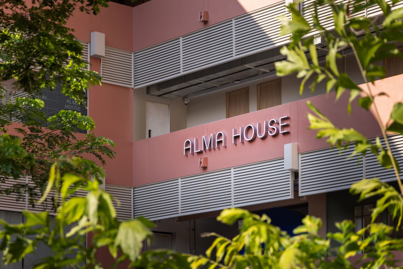 The façade of Alma House (Photo: Finbarr Fallon)