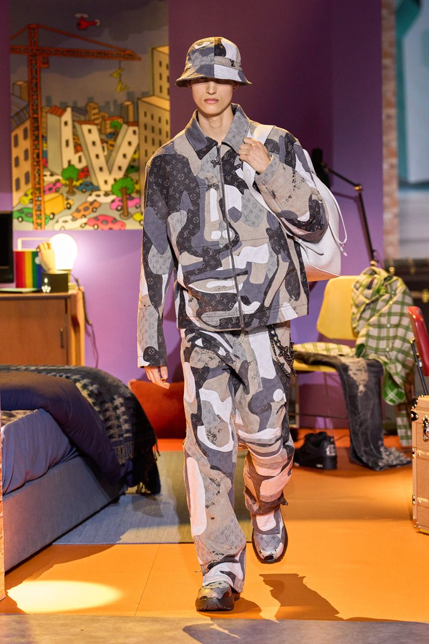 Louis Vuitton by Colm Dillane ในคอลเล็กชั่น Fall/Winter 2023 (ภาพ: Hyperbeast)