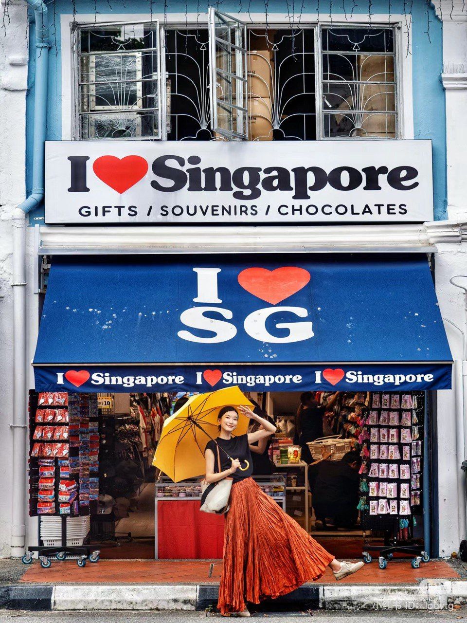 I Love Singapore souvenir shop (Photo: xiaohongshu / 雾梨子)