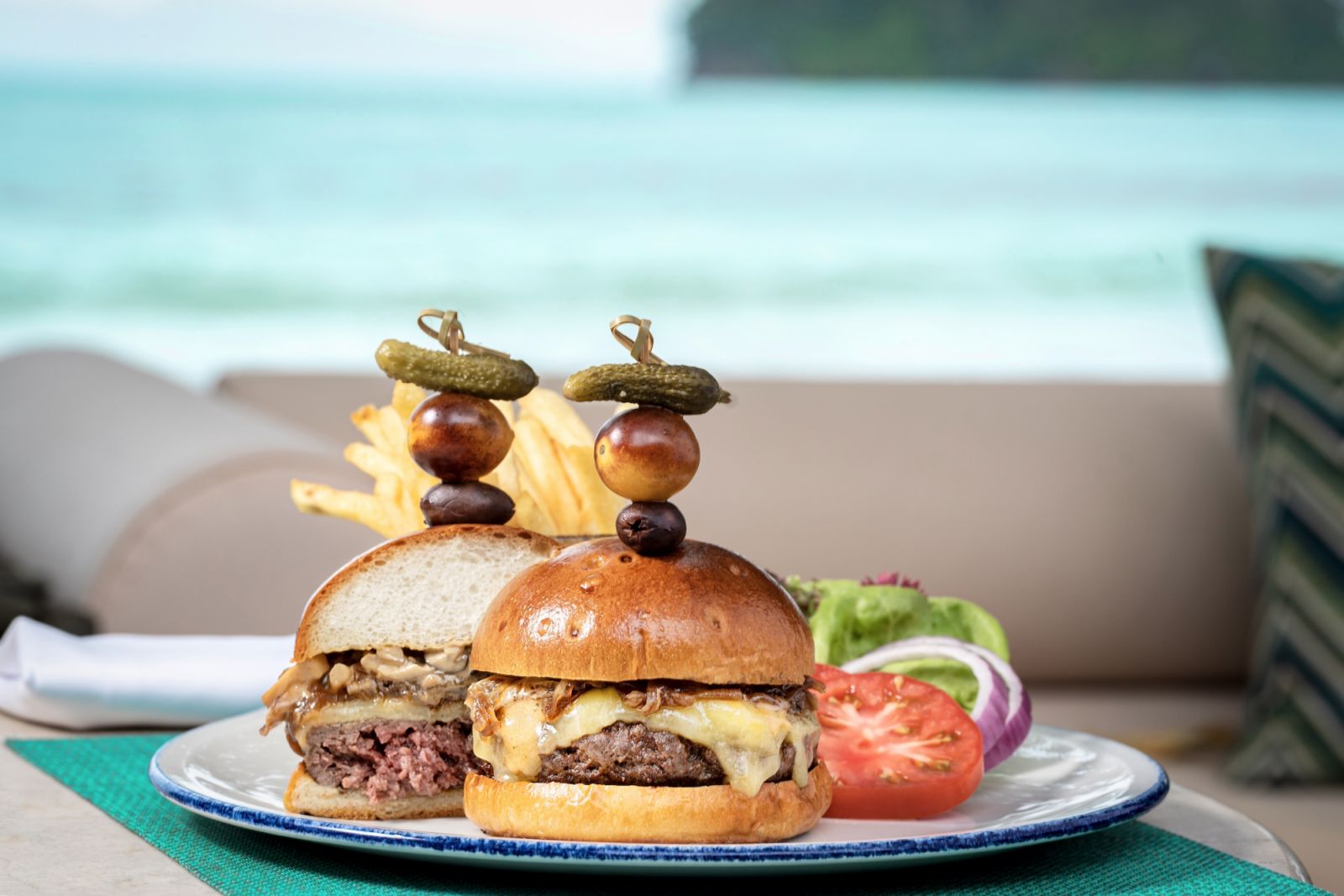 The Datai Wagyu burger
