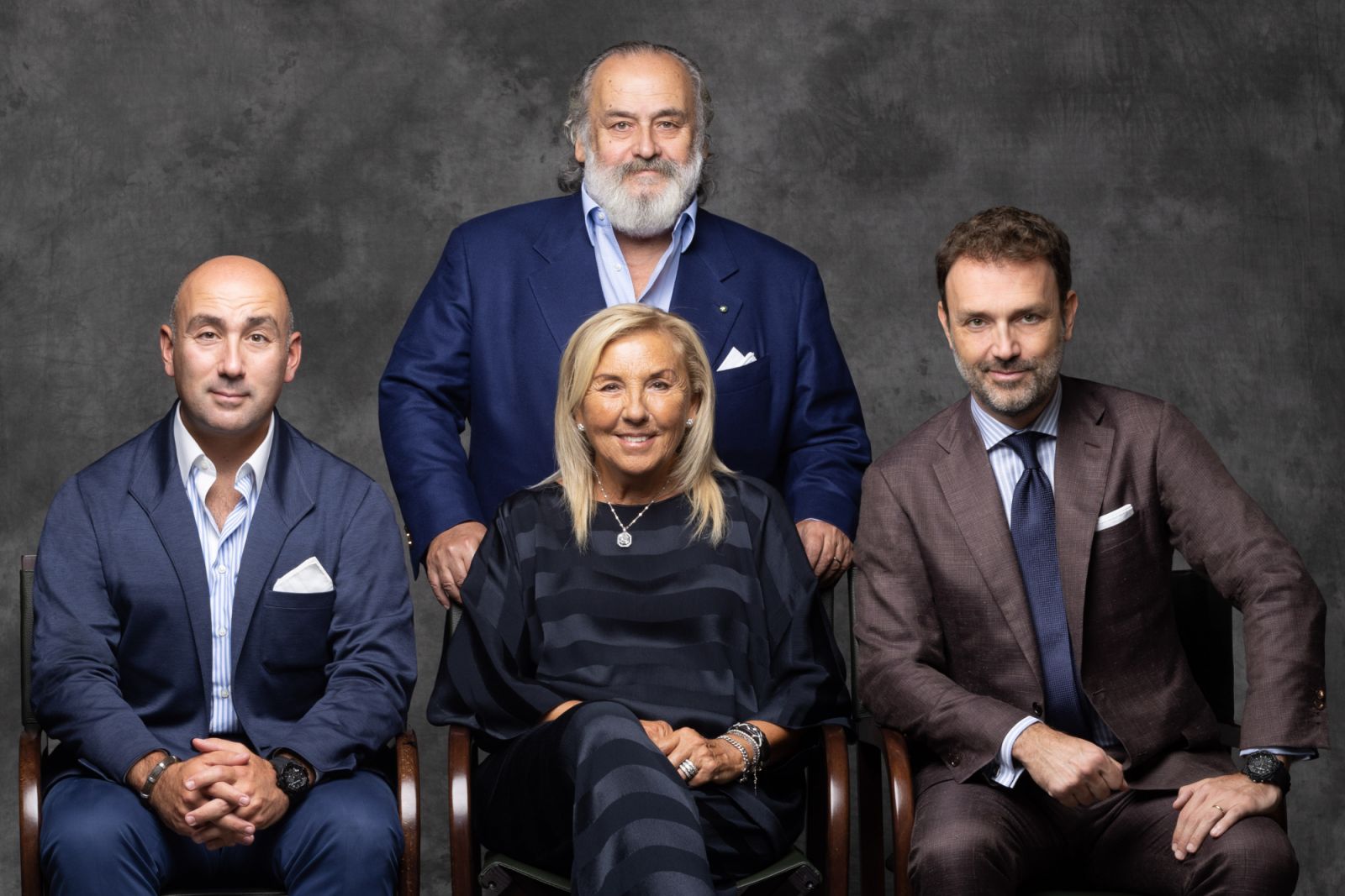 Firenze, foto di famiglia per Stefano, Claudia, Filippo e Niccolò Ricci 2022-09-13 © Massimo Sestini