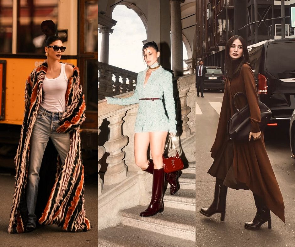 Who’s shining at Milan Fashion Week? (Photos: Instagram / @piawurtzbach, @annecurtissmith, @iamhearte)