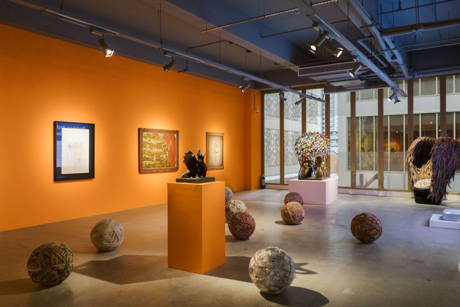 The ‘Sibol’ exhibition’s tactile experience area