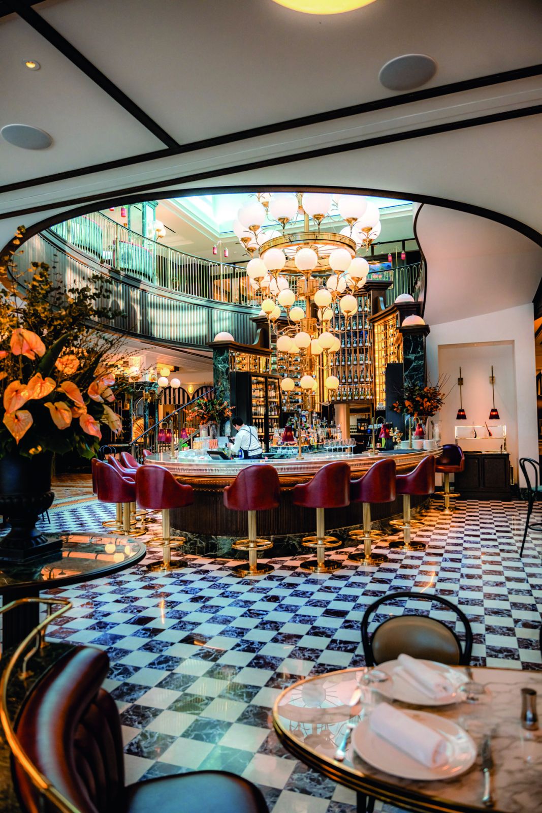 Interior of Café de Paris