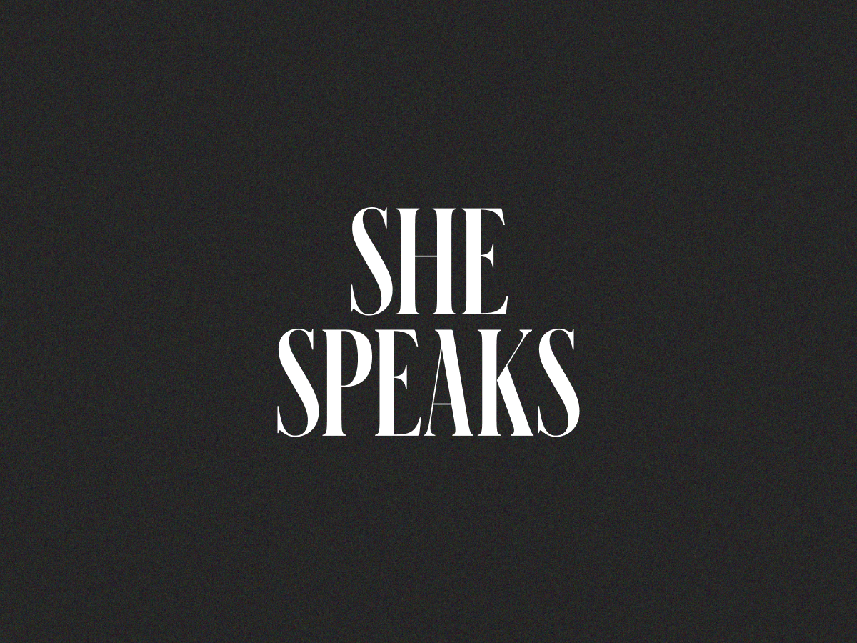 She Speaks