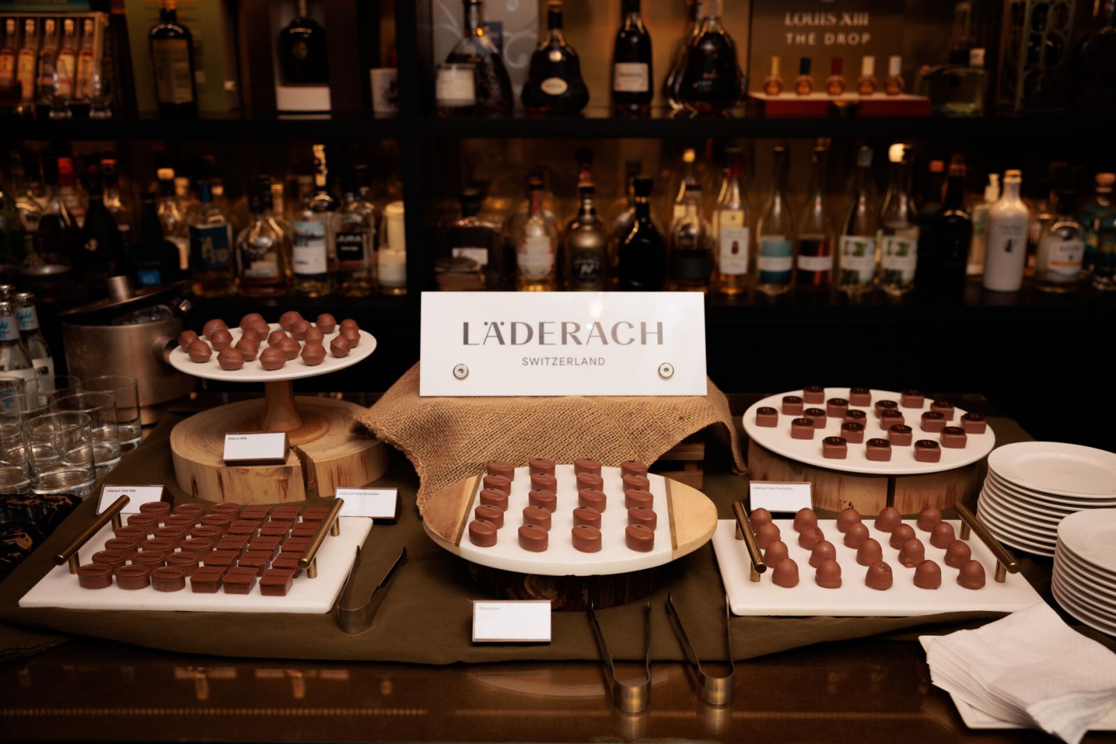 Swiss chocolates by Läderach