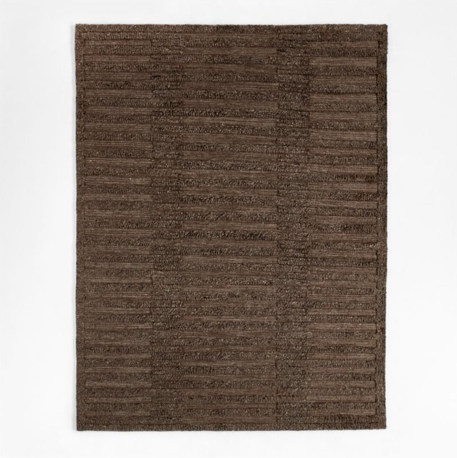 Cannet Wool Shag Espresso Brown Area Rug (Photo: Crate and Barrel Website)